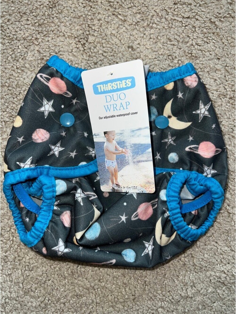 NWT Thirsties duo wrap